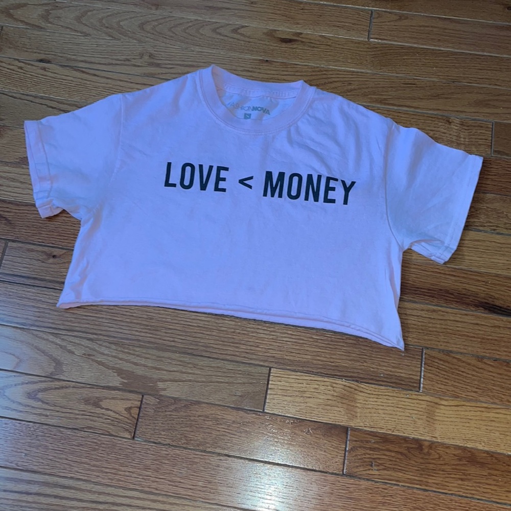Fashion Nova Pink Crop Top